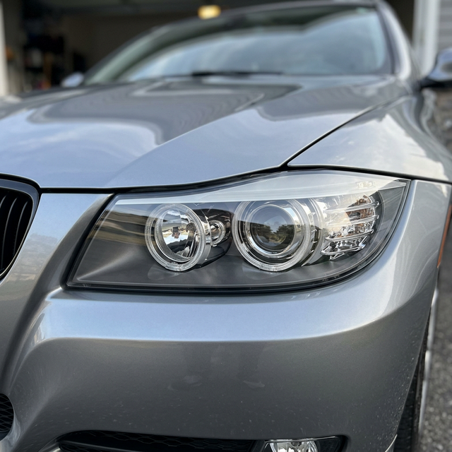 After headlight restoration