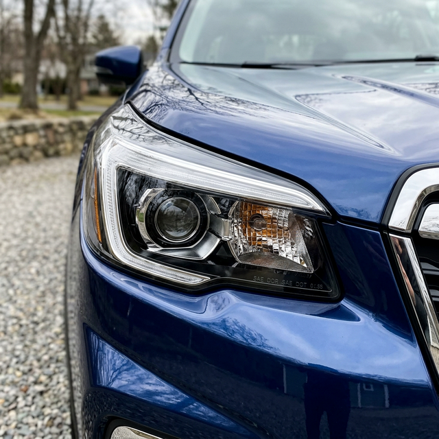 After headlight restoration